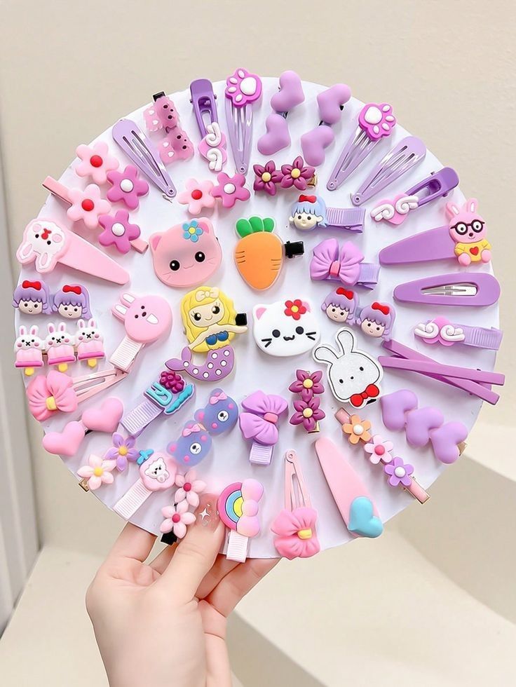 Girls Hair Clips 6pcs